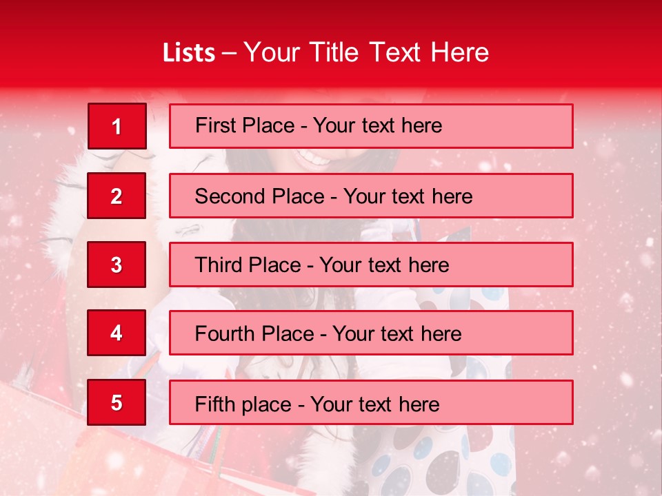 Sexy Portrait View PowerPoint Template