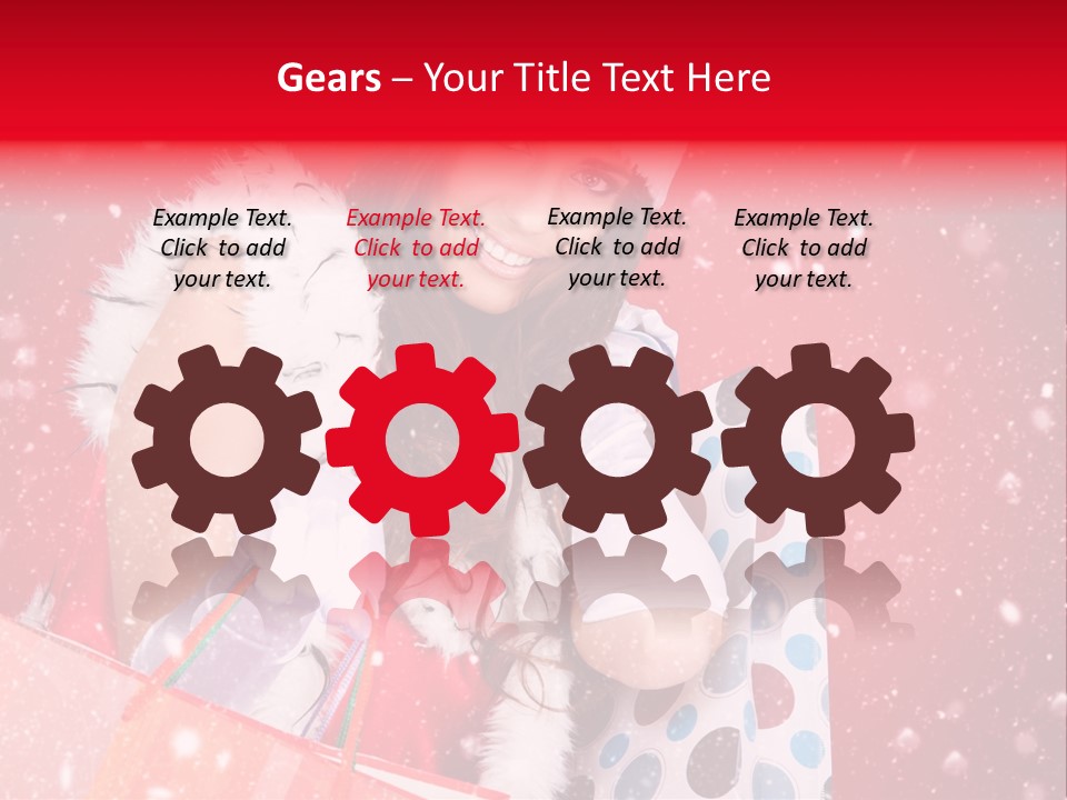 Sexy Portrait View PowerPoint Template