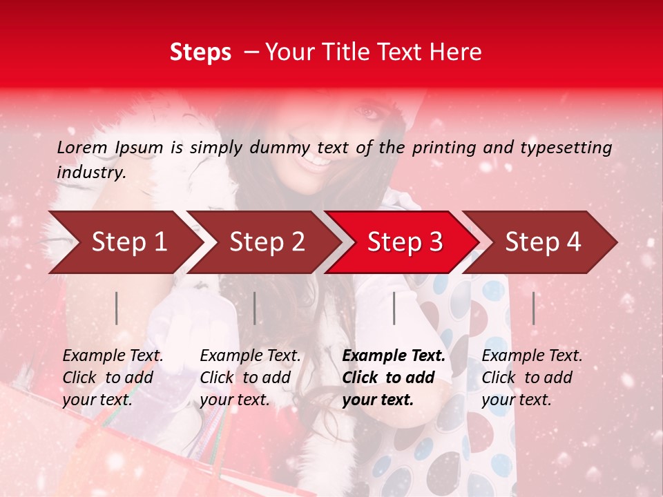 Sexy Portrait View PowerPoint Template