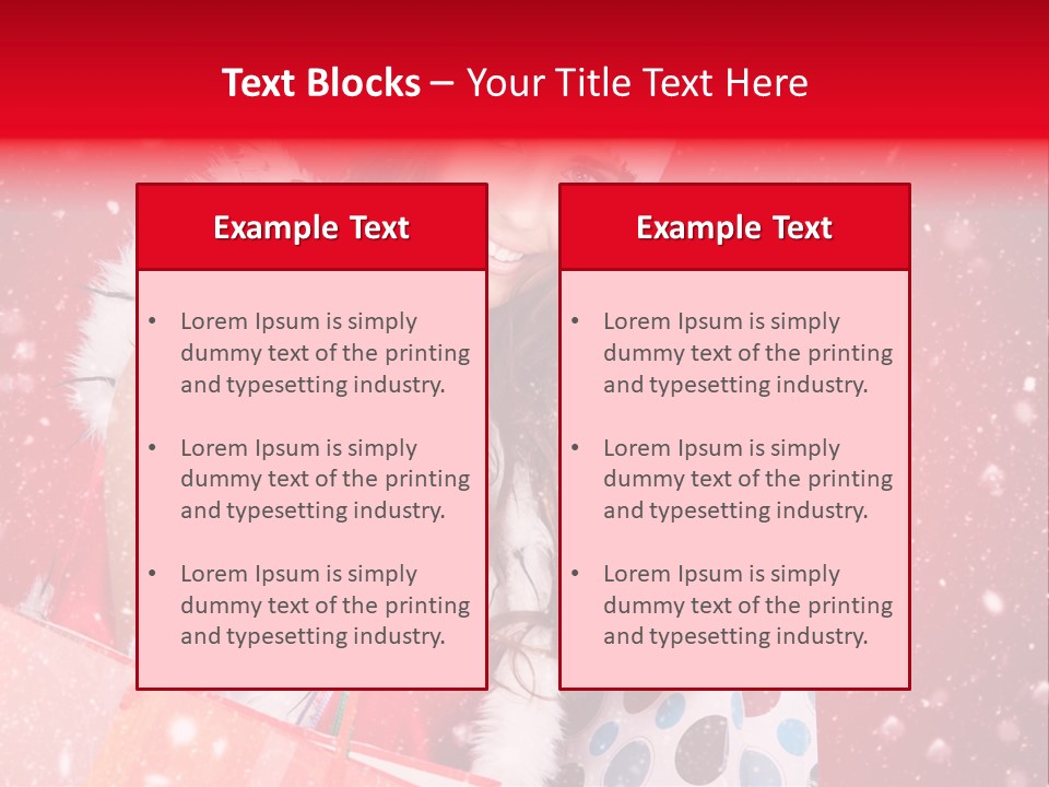 Sexy Portrait View PowerPoint Template