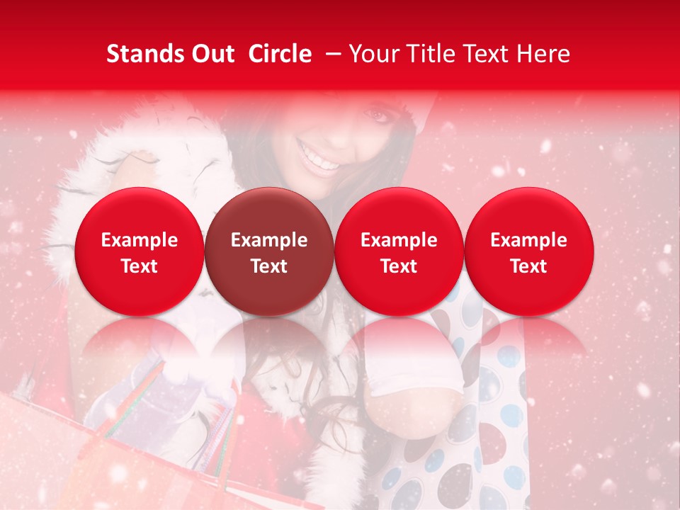 Sexy Portrait View PowerPoint Template