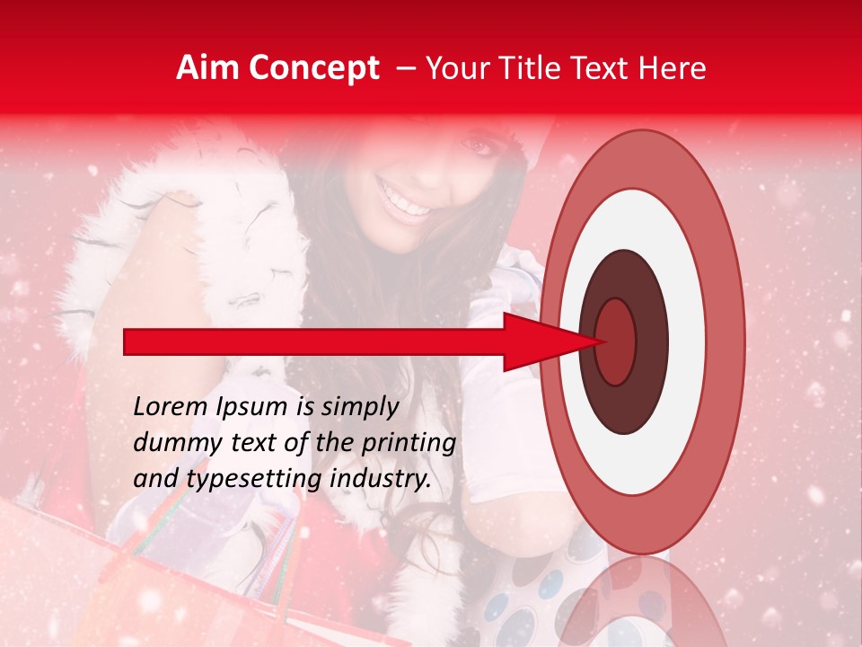 Sexy Portrait View PowerPoint Template