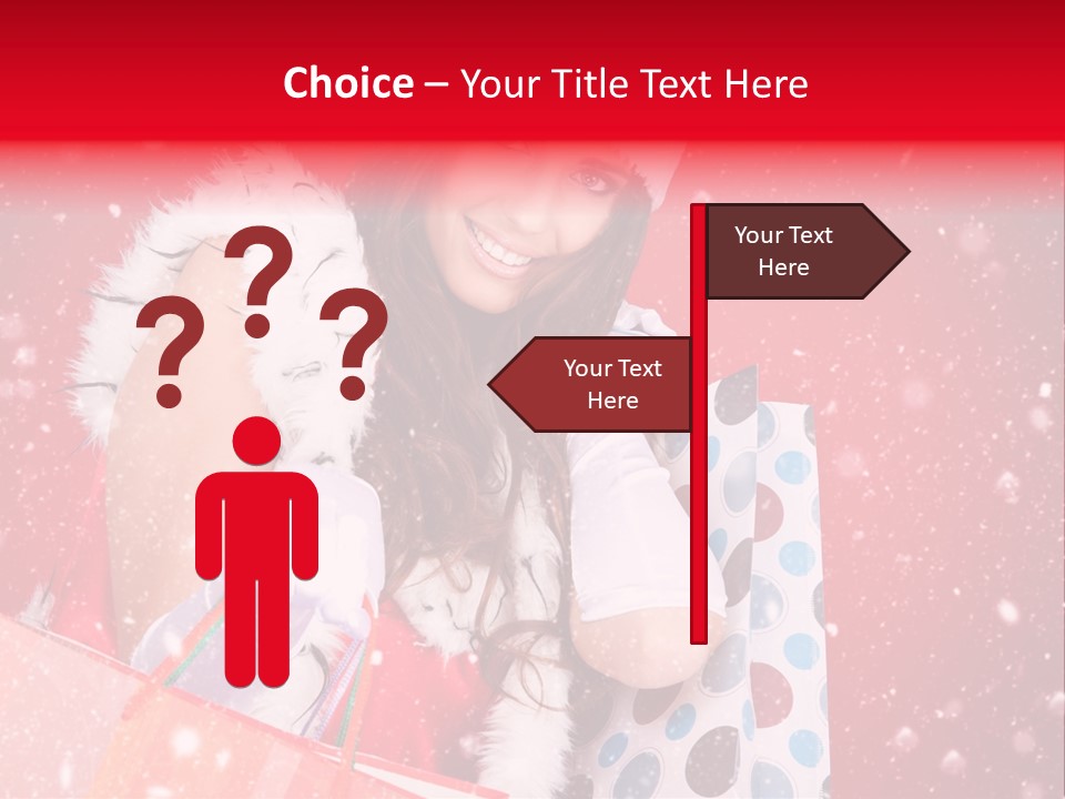 Sexy Portrait View PowerPoint Template