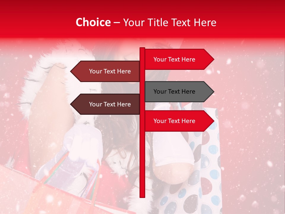 Sexy Portrait View PowerPoint Template