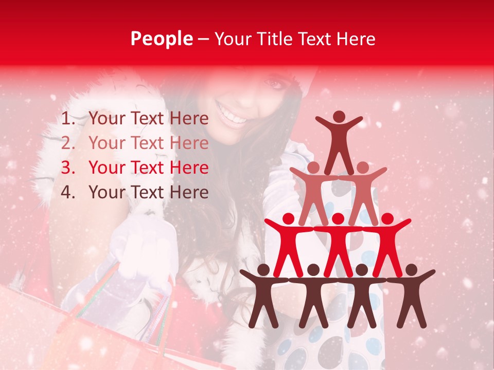 Sexy Portrait View PowerPoint Template