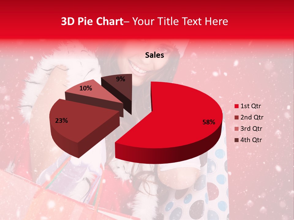 Sexy Portrait View PowerPoint Template