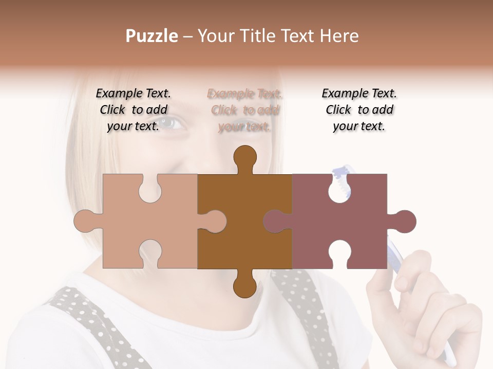 Happy Care People PowerPoint Template