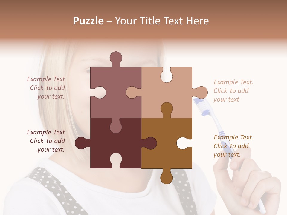 Happy Care People PowerPoint Template