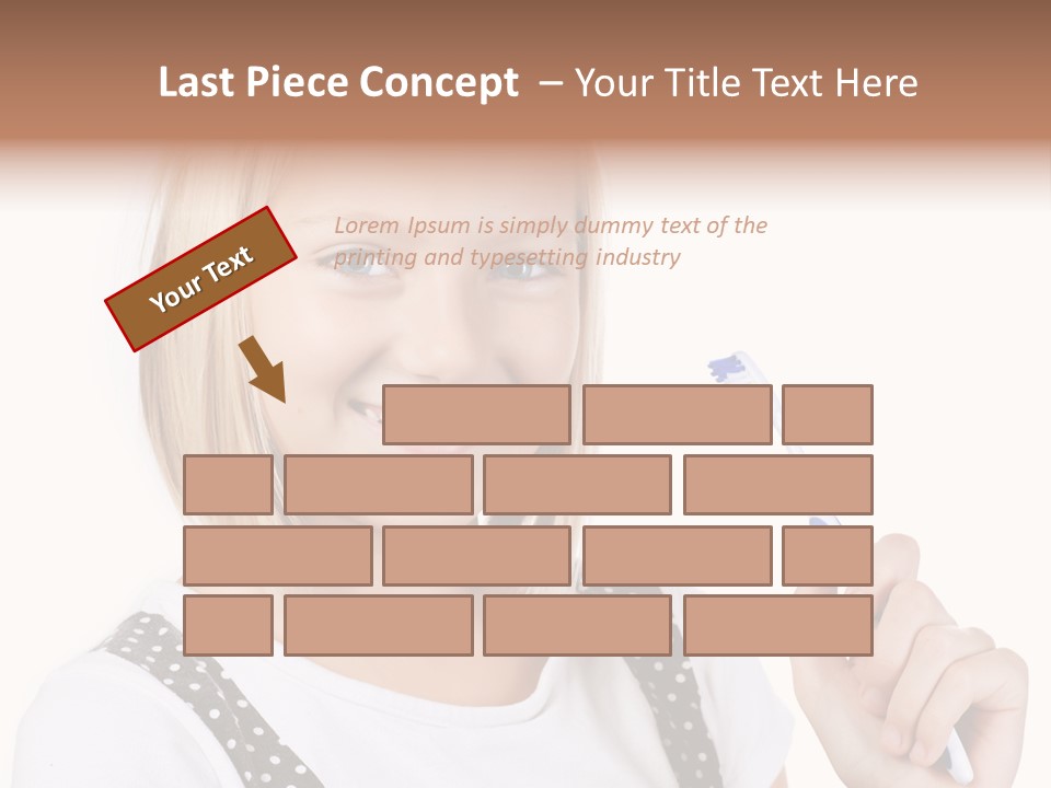 Happy Care People PowerPoint Template