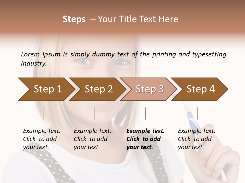 Happy Care People PowerPoint Template