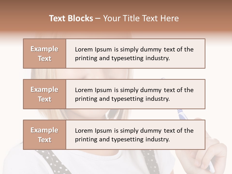 Happy Care People PowerPoint Template