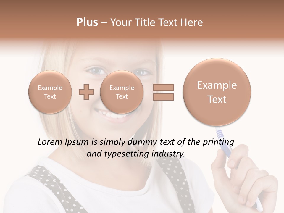 Happy Care People PowerPoint Template