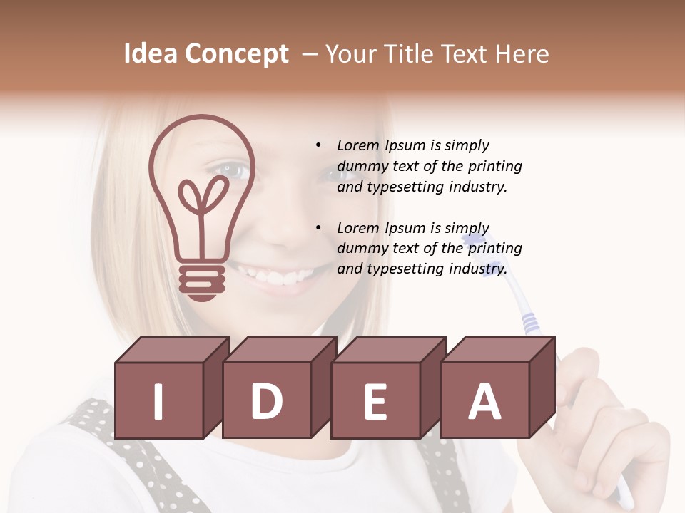 Happy Care People PowerPoint Template