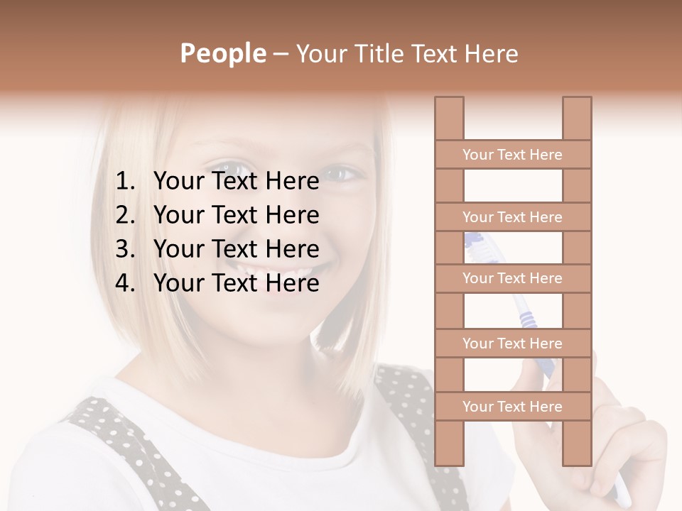 Happy Care People PowerPoint Template