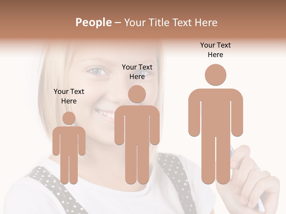 Happy Care People PowerPoint Template