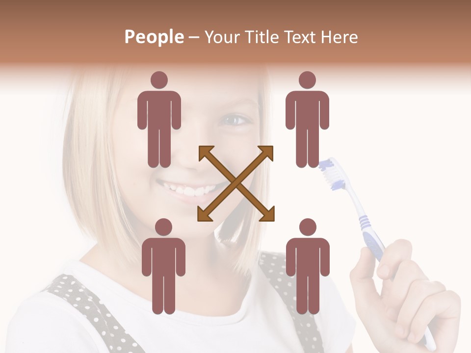 Happy Care People PowerPoint Template