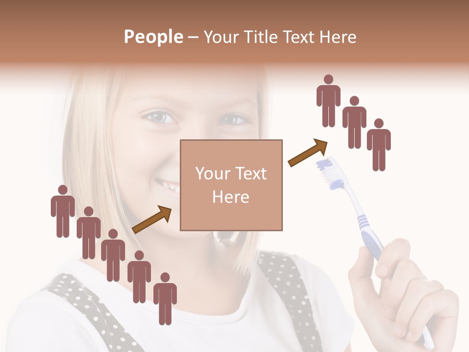 Happy Care People PowerPoint Template