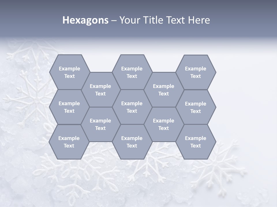 Post Card Crystal Year PowerPoint Template