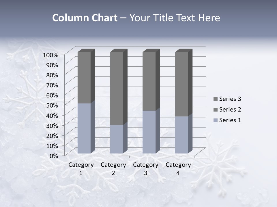 Post Card Crystal Year PowerPoint Template