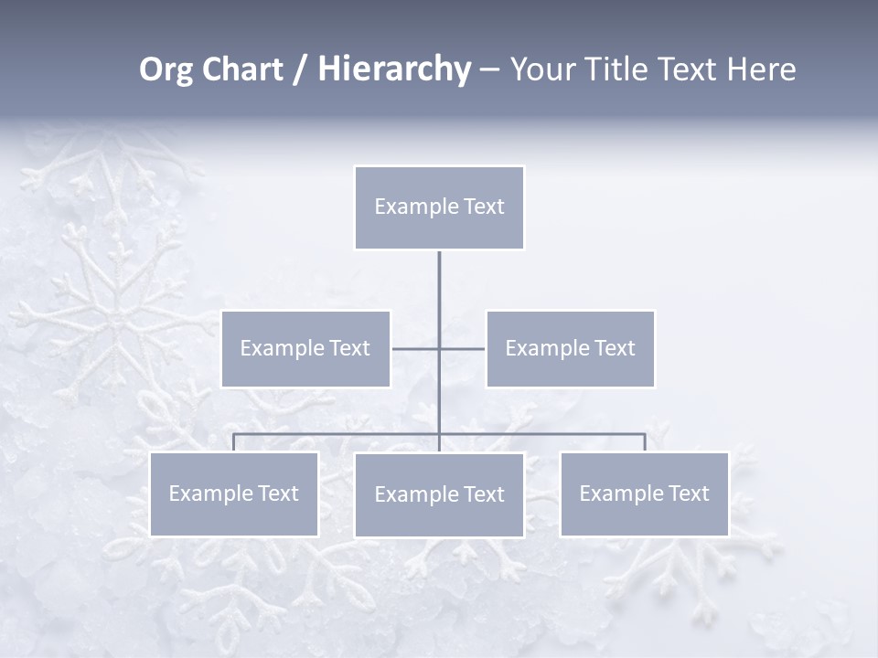 Post Card Crystal Year PowerPoint Template