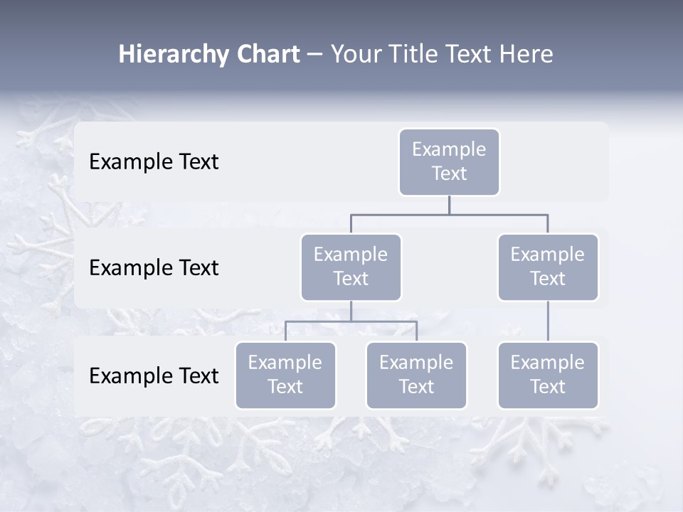 Post Card Crystal Year PowerPoint Template