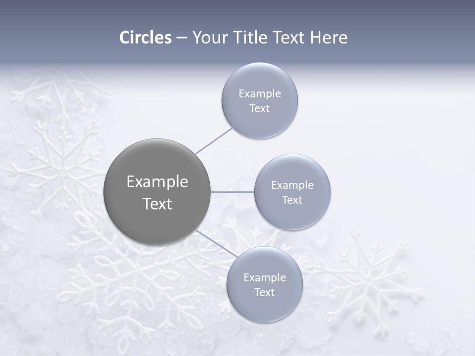 Post Card Crystal Year PowerPoint Template