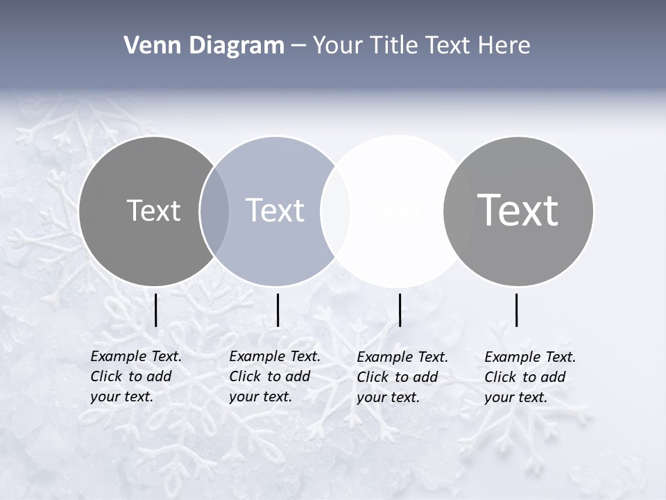 Post Card Crystal Year PowerPoint Template