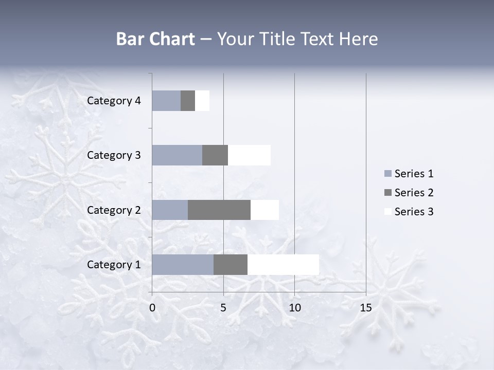 Post Card Crystal Year PowerPoint Template