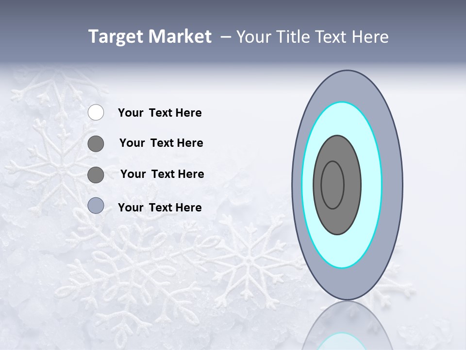 Post Card Crystal Year PowerPoint Template