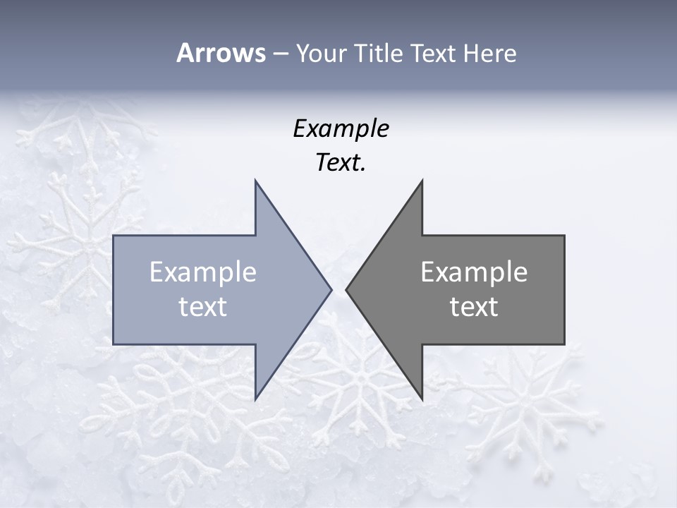 Post Card Crystal Year PowerPoint Template