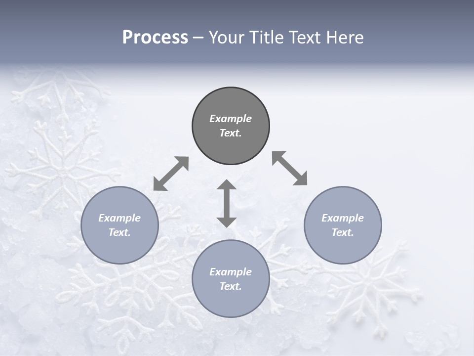 Post Card Crystal Year PowerPoint Template