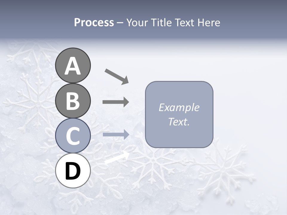 Post Card Crystal Year PowerPoint Template