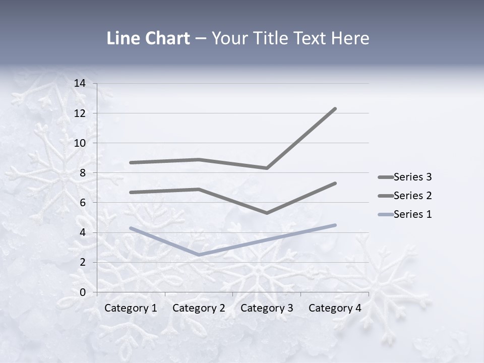 Post Card Crystal Year PowerPoint Template