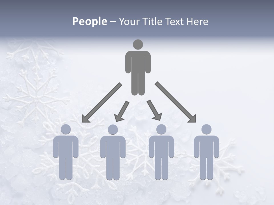 Post Card Crystal Year PowerPoint Template