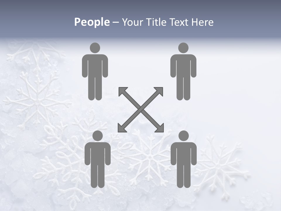 Post Card Crystal Year PowerPoint Template