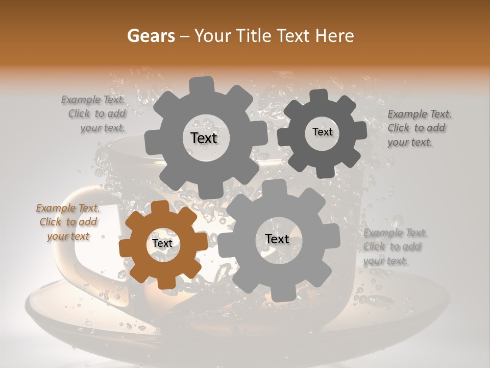 Office Itting Toon PowerPoint Template