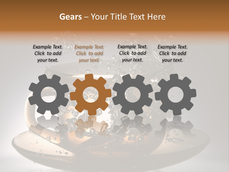 Office Itting Toon PowerPoint Template