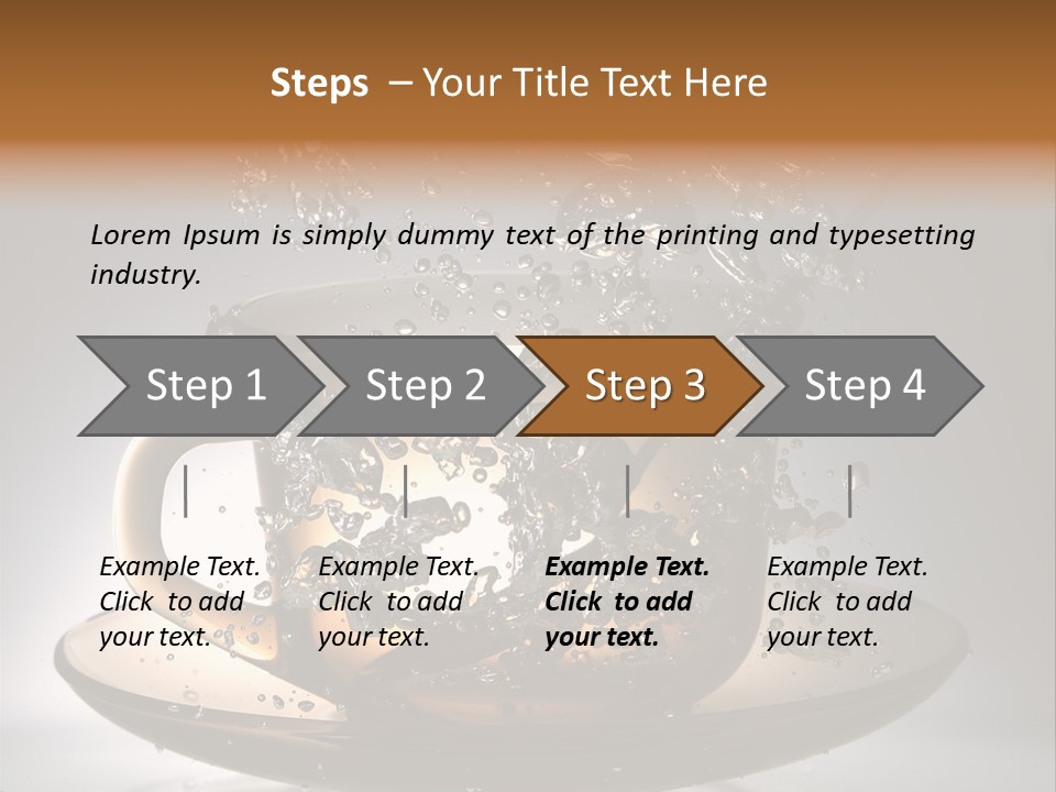 Office Itting Toon PowerPoint Template