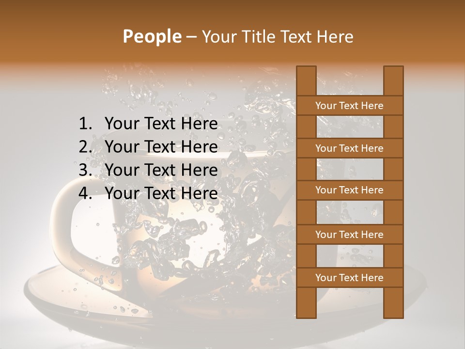 Office Itting Toon PowerPoint Template
