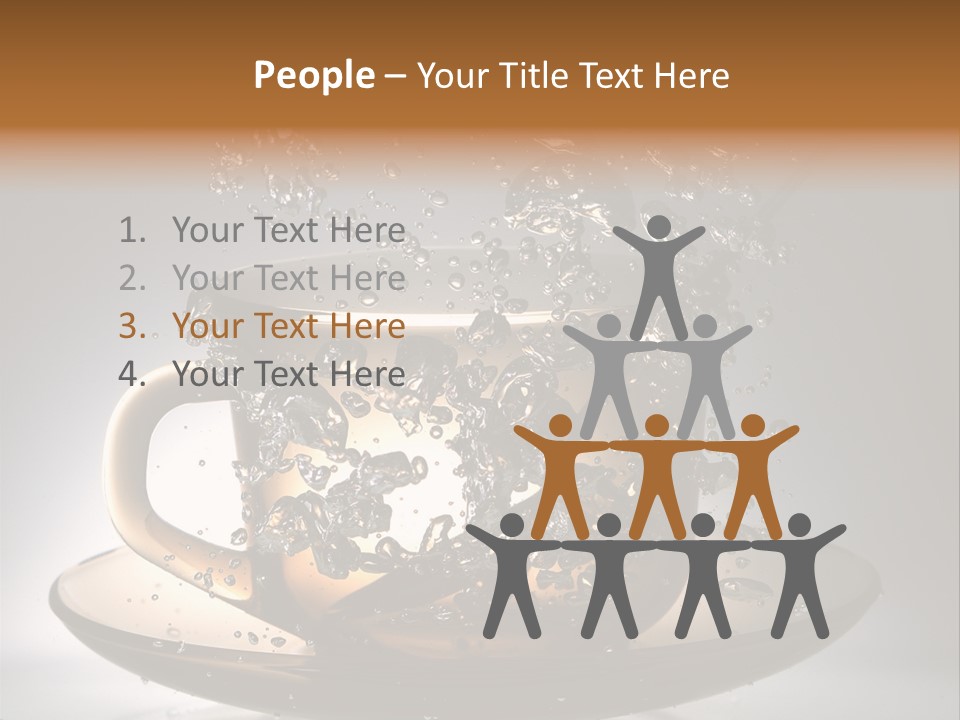 Office Itting Toon PowerPoint Template