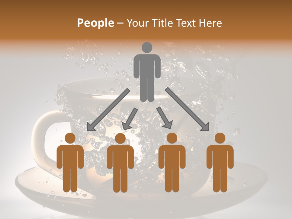 Office Itting Toon PowerPoint Template