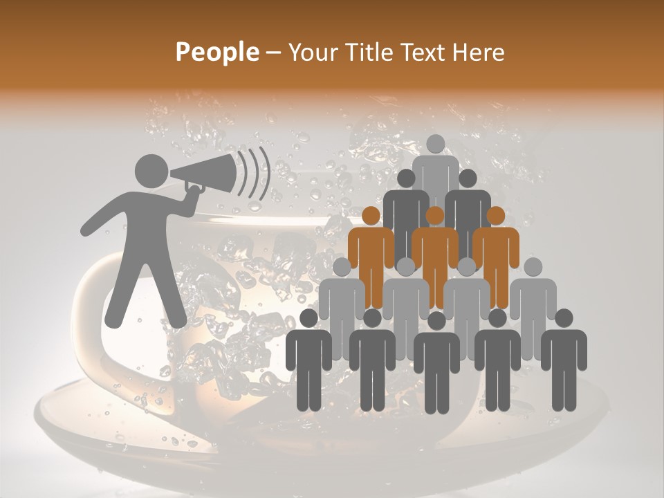 Office Itting Toon PowerPoint Template