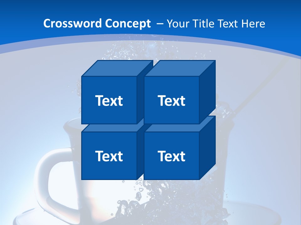 Office Figure Company PowerPoint Template