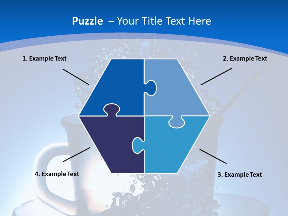 Office Figure Company PowerPoint Template