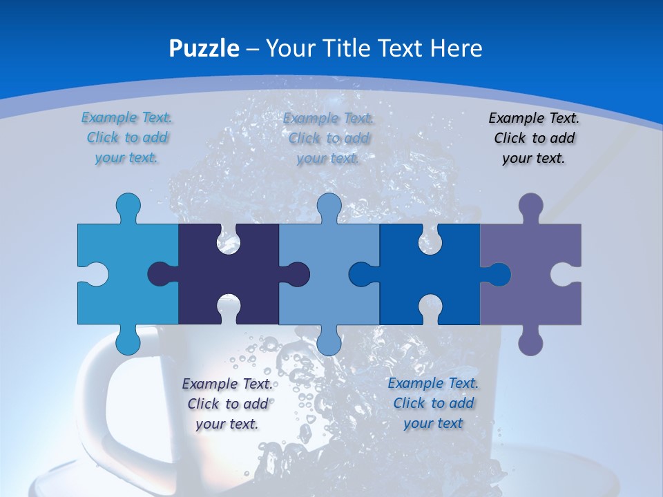 Office Figure Company PowerPoint Template