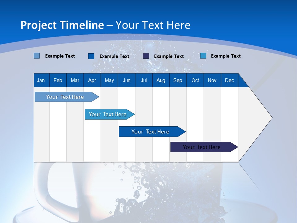 Office Figure Company PowerPoint Template