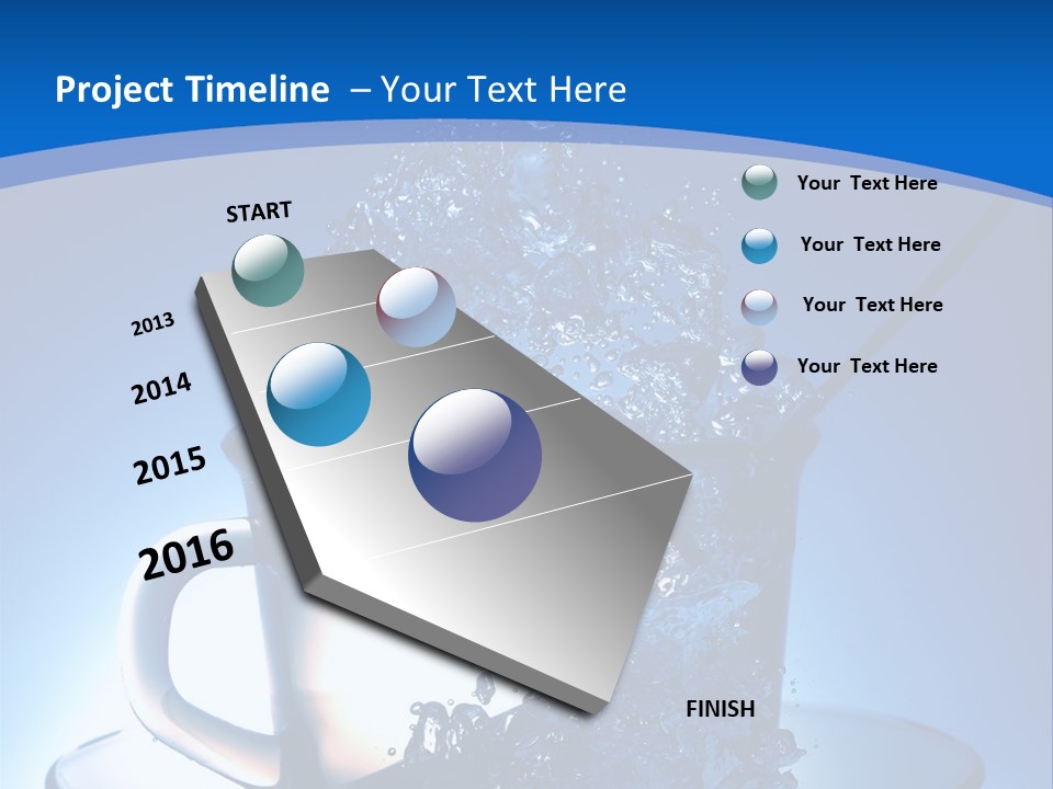 Office Figure Company PowerPoint Template