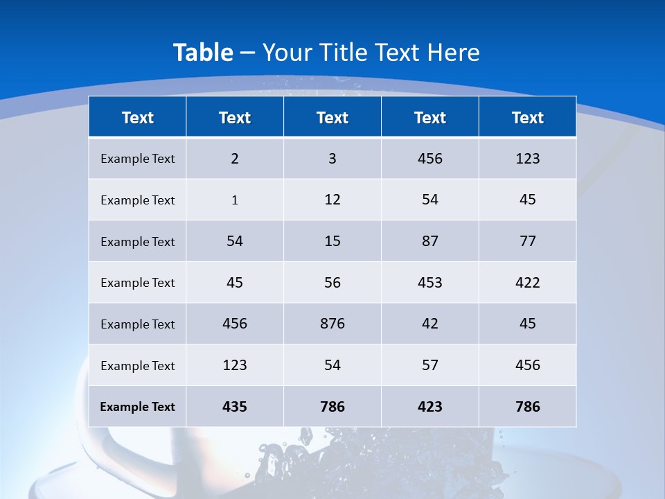 Office Figure Company PowerPoint Template