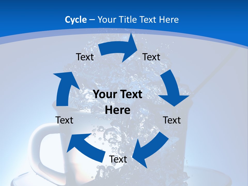 Office Figure Company PowerPoint Template