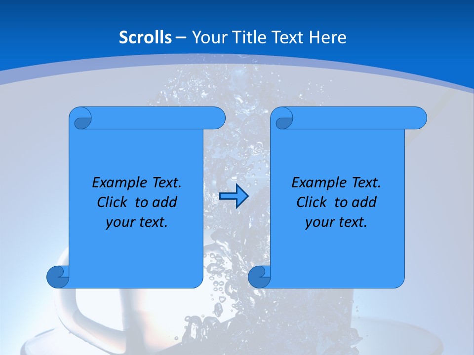 Office Figure Company PowerPoint Template